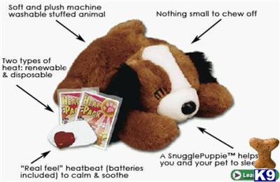 Snuggle Puppy With Vibrating Beating Heartbeat...simulates mama and litter mates